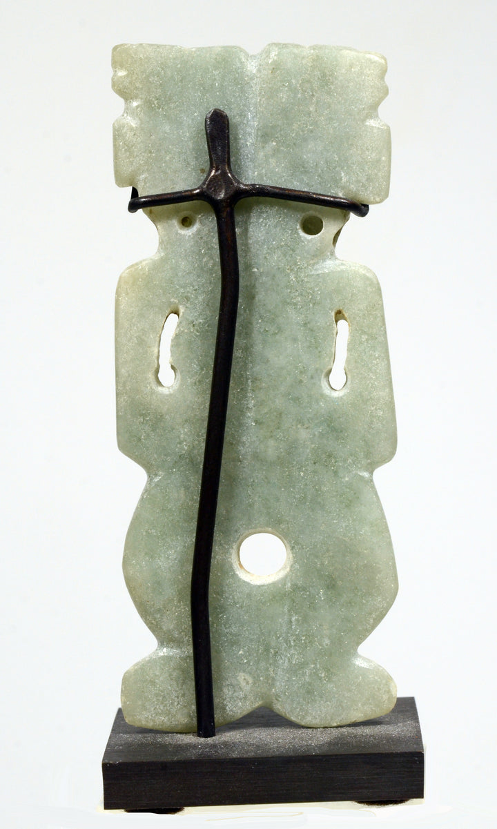 Costa Rican Green Jade Axe God
