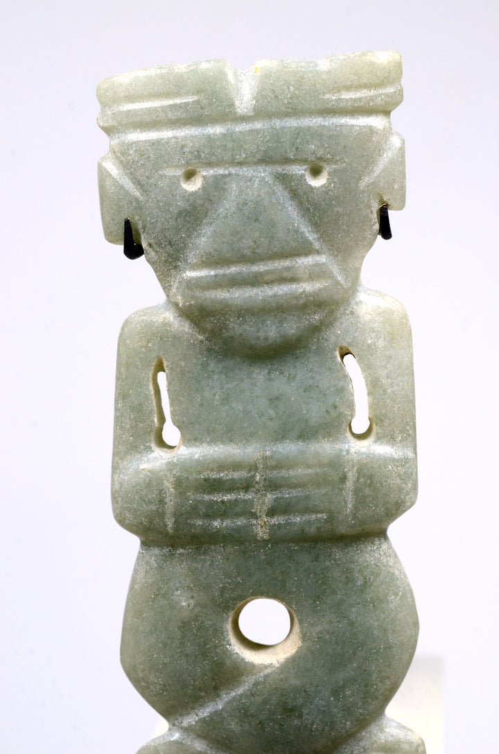 Costa Rican Green Jade Axe God