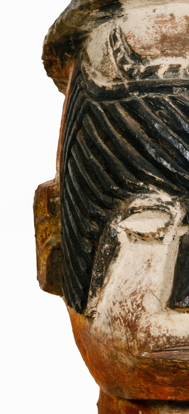 African Large Igbo Wood Alusi Ancestor Shrine Figure