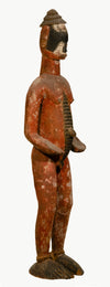 African Large Igbo Wood Alusi Ancestor Shrine Figure