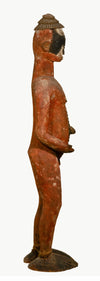 African Large Igbo Wood Alusi Ancestor Shrine Figure