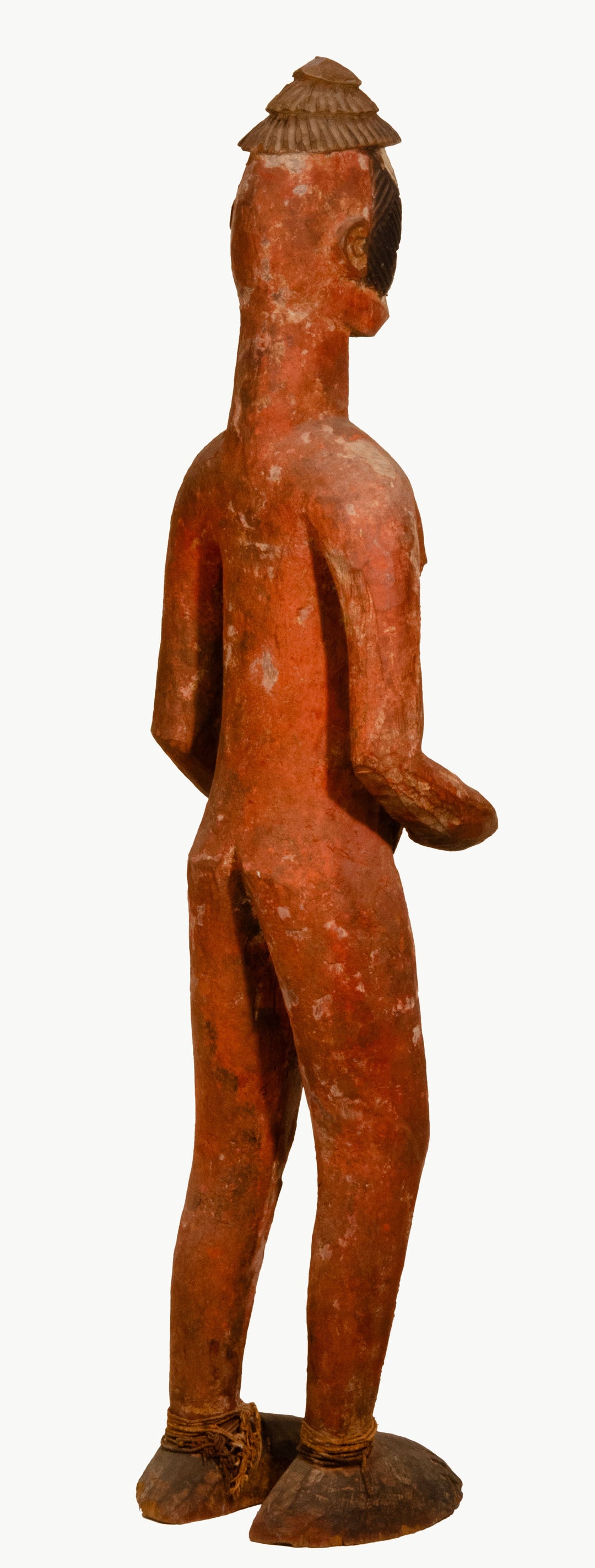 African Large Igbo Wood Alusi Ancestor Shrine Figure
