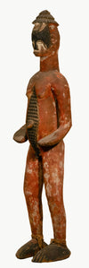 African Large Igbo Wood Alusi Ancestor Shrine Figure