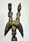 Yoruba Wood Shango staff