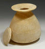 Near Eastern Alabaster Piriform Lidded Jar - Art for Eternity