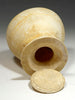 Near Eastern Alabaster Piriform Lidded Jar - Art for Eternity