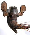 Indonesian Dayak Wood Hudoq Mask