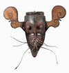 Indonesian Dayak Wood Hudoq Mask