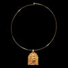 Indian Gold Pendant for the Monkey God Hanuman - Art for Eternity