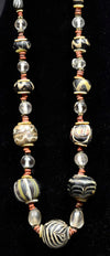 Ancient Islamic Glass & Quartz Bead Necklace