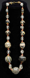 Ancient Islamic Glass & Quartz Bead Necklace