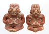 Chupicuaro Miniature Polychrome Decorated Seated Figures (2) - Art for Eternity