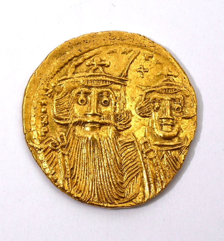 Byzantine Empire, Constans II with Constantine IV