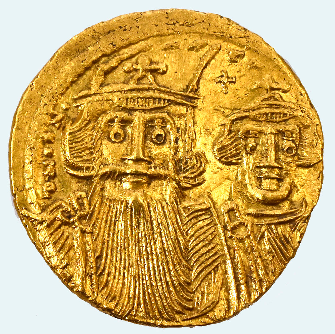 Byzantine Empire, Constans II with Constantine IV