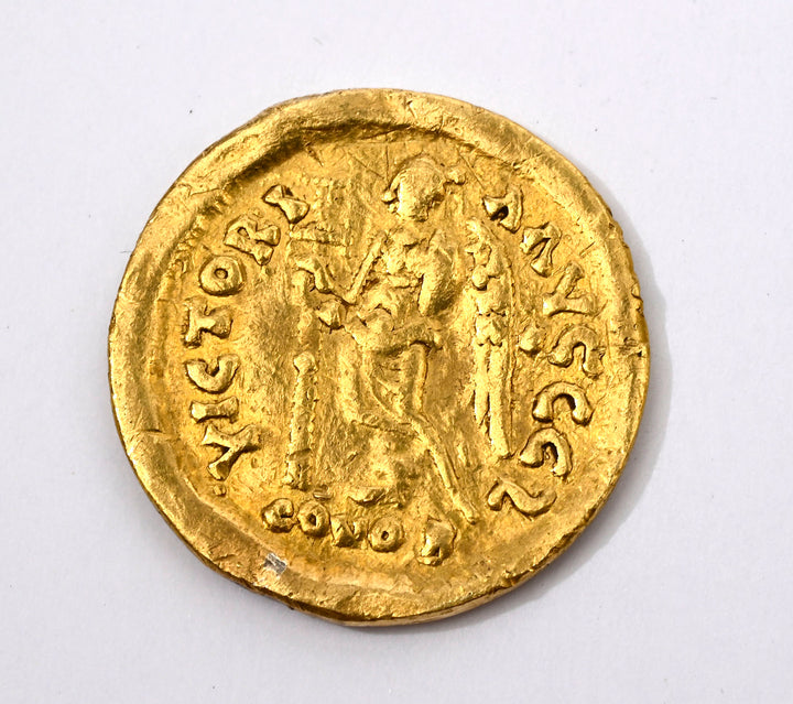 Byzantine gold solidus of Emperor Zeno