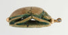 Egyptian Green Glaze Steatite Inscribed Royal Scarab for Tutmosis III - Art for Eternity