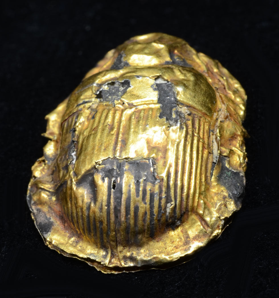Ancient Egyptian Gold Scarab