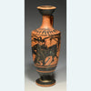 Attic Black-Figure Lekythos: Herakles wrestling the Cretan Bull - Art for Eternity