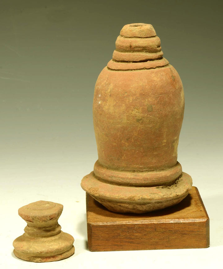 Indonesian Majapahit Pottery Architectural Stupa
