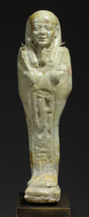 Egyptian Faience Ushabti Inscribed for Hori