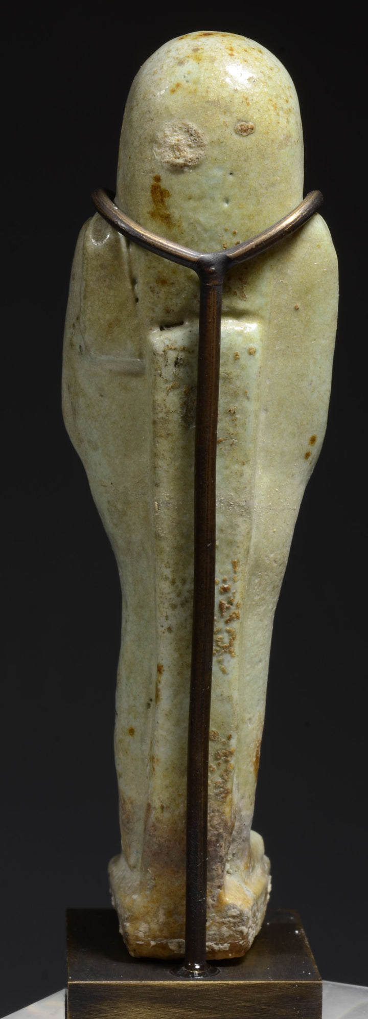 Egyptian Faience Ushabti Inscribed for Hori
