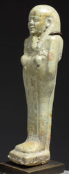 Egyptian Faience Ushabti Inscribed for Hori