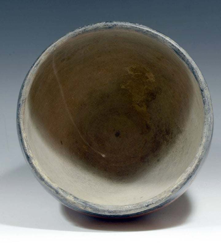 Large Pre Dynastic Black topped Red-ware Jar