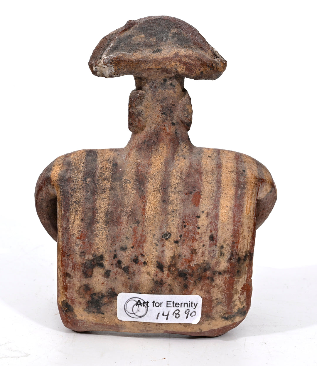Nayarit Pottery Anthropomorphic “smoker” Figure
