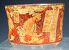 Maya Polychrome Pottery Tripod Cylinder with Seated Lords