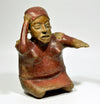 Fine Jalisco Ameca Pottery Kneeling Female