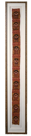 Fine Chimu Slit-Tapestry Textile Panel with Ten Figures