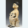 Fante Wood Carved Mother with Child