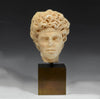 Roman Marble Head of a Youth with Tossed Hair - Art for Eternity