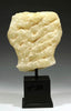 South Arabian Abstract Alabaster Stone Male Head - Art for Eternity