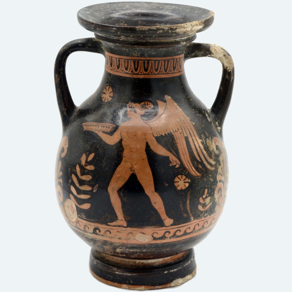 Apulian Red Figure Pottery Amphora