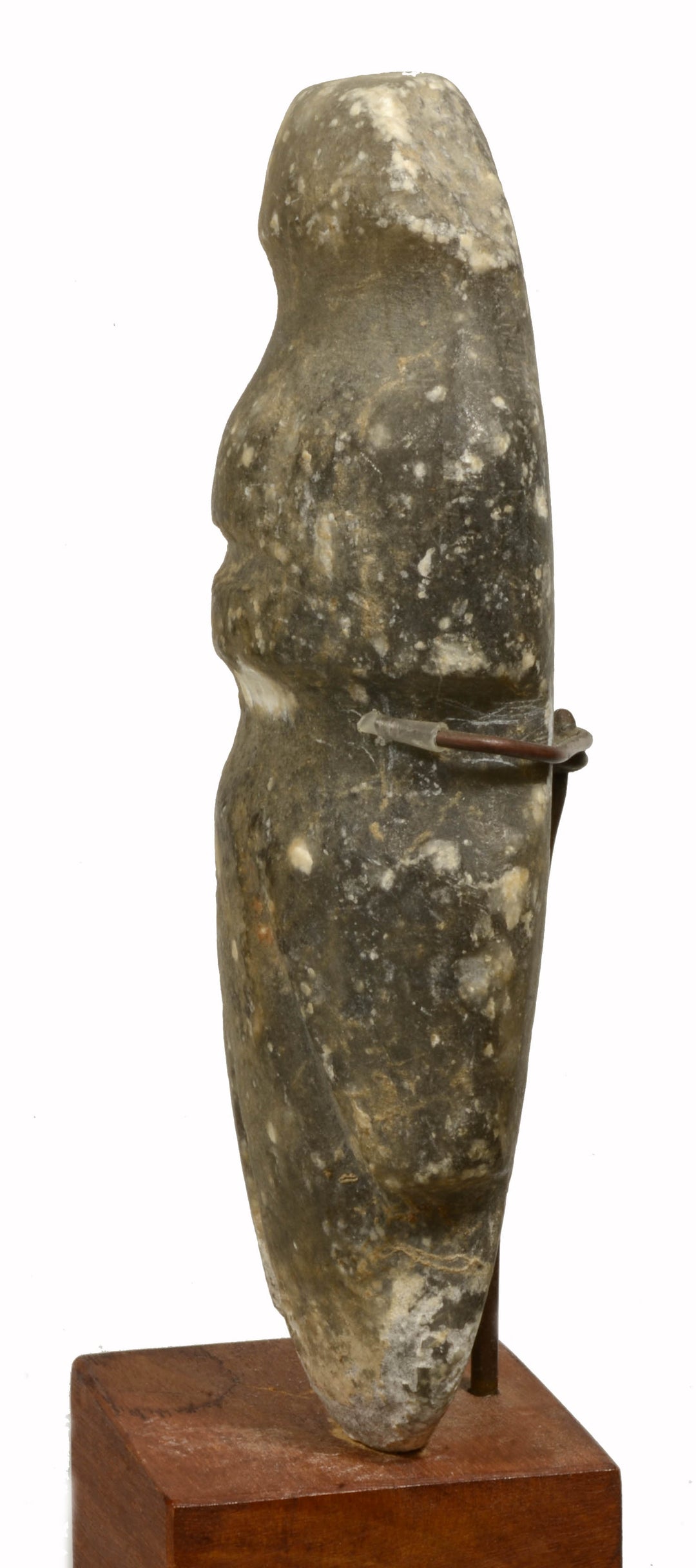 Mezcala Grey Stone Axe God Figure