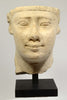 Egyptian Life Size Stucco Head of a Pharaoh - Art for Eternity