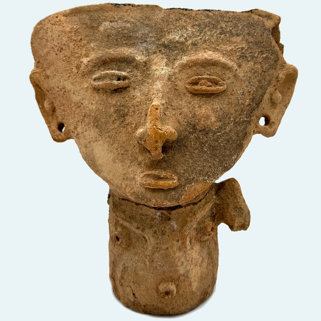 Rio Magdelena Pottery Effigy Bust