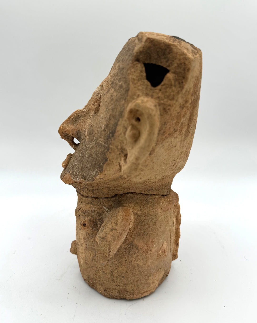 Rio Magdelena Pottery Effigy Bust