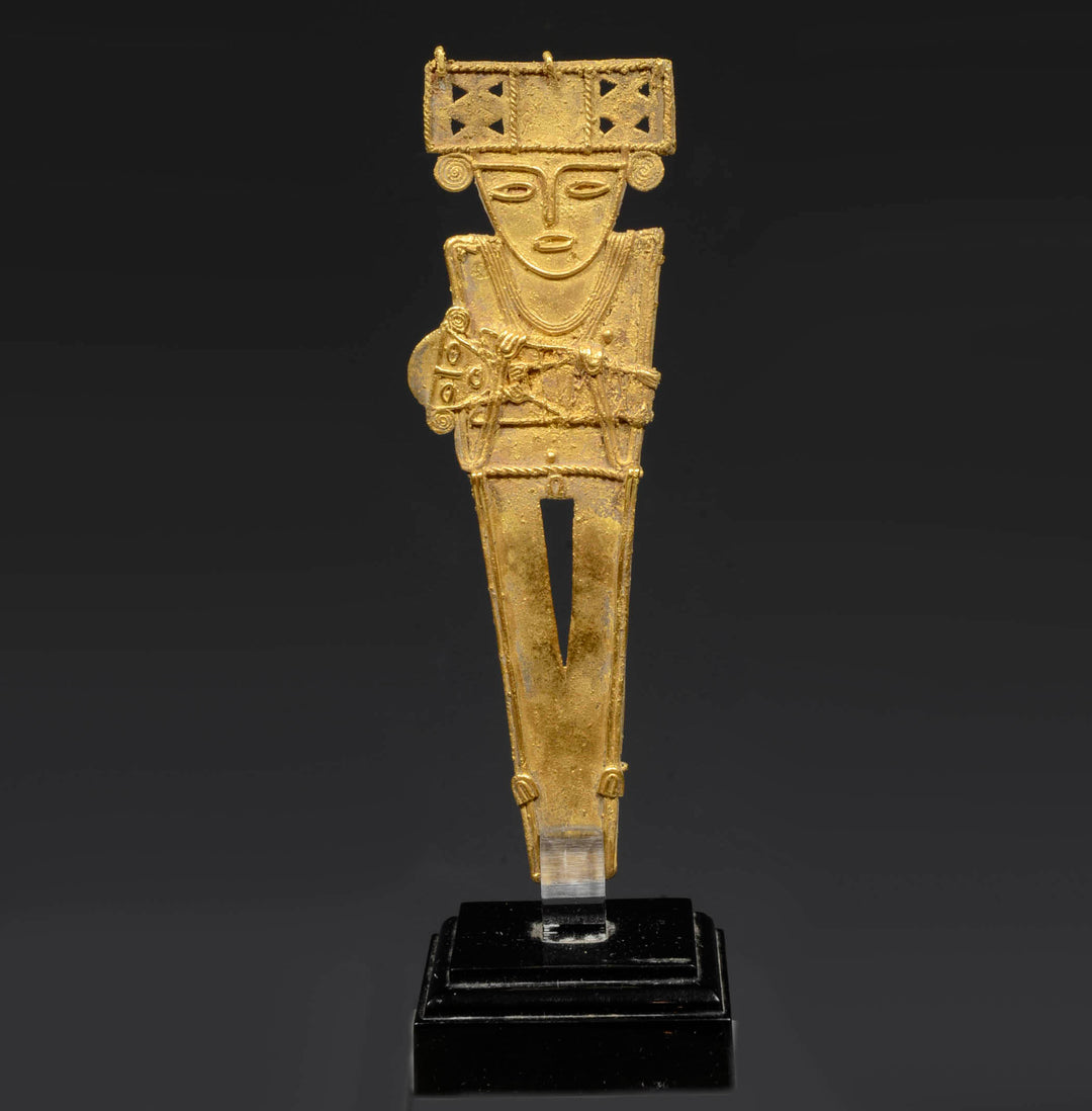 Muisca Gold Mother and Child Tunjo