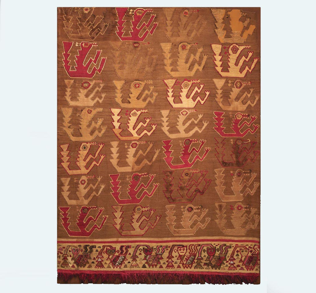 Chancay Zoomorphic Textile Panel