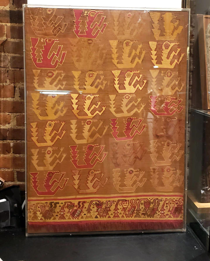 Chancay Zoomorphic Textile Panel