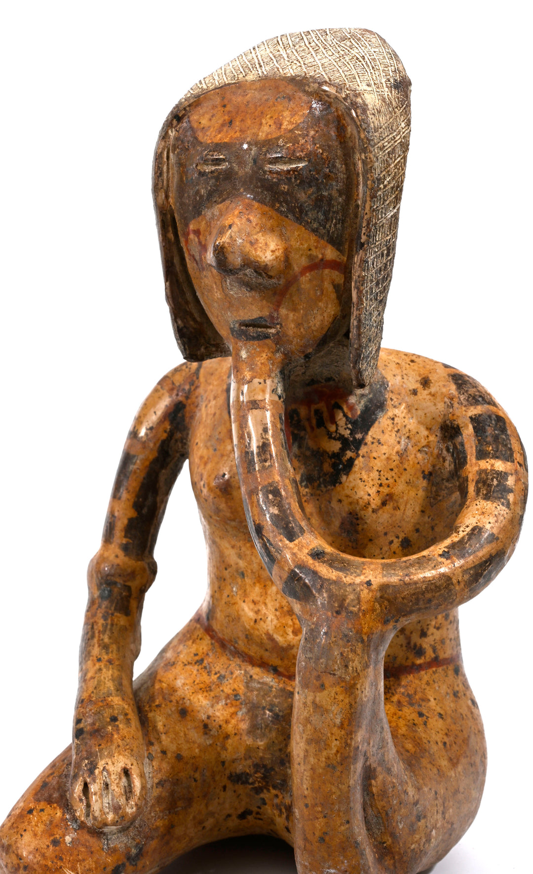 Nayarit Lagunillas Style Polychrome Seated Female