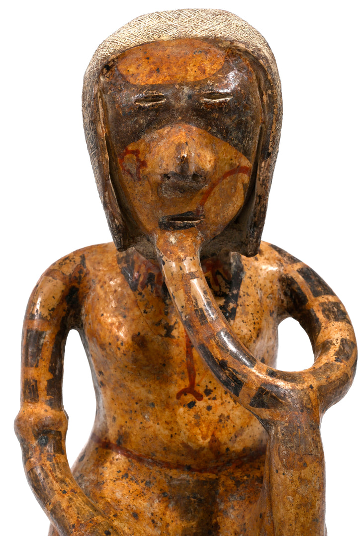 Nayarit Lagunillas Style Polychrome Seated Female