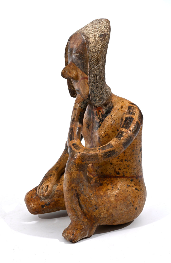 Nayarit Lagunillas Style Polychrome Seated Female
