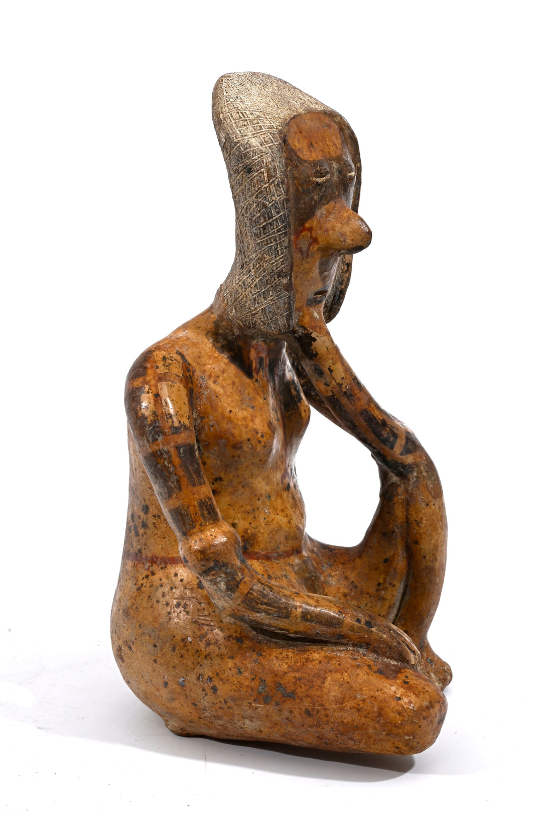 Nayarit Lagunillas Style Polychrome Seated Female