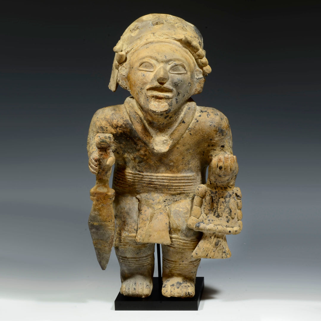 Jamacoaque Pottery Standing Warrior Shaman