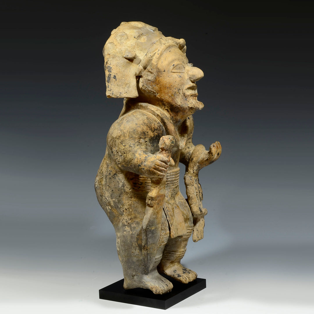 Jamacoaque Pottery Standing Warrior Shaman