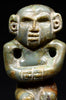 Olmecoid Maya Stone Seated Bench Figure - Art for Eternity