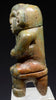 Olmecoid Maya Stone Seated Bench Figure - Art for Eternity